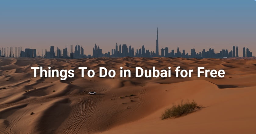 things to do in dubai for free