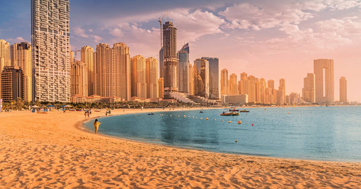 beaches in Dubai