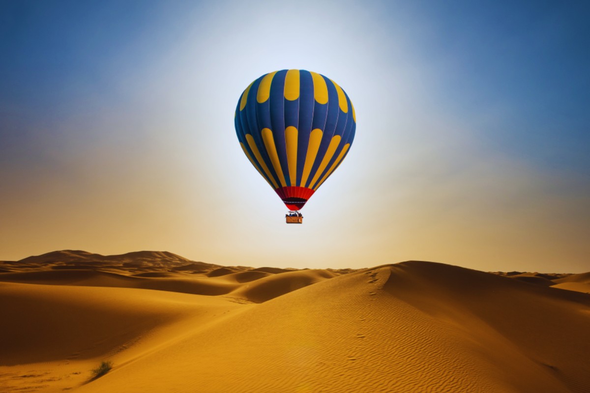 hot air balloon