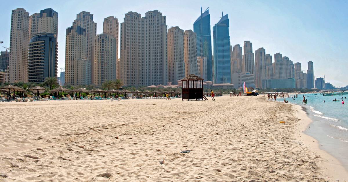 marina beach Dubai