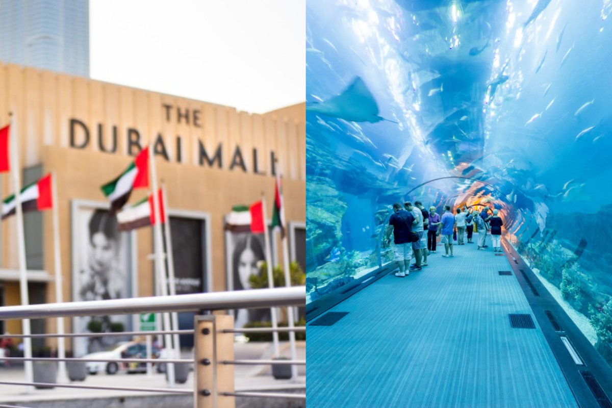 Dubai mall and aquarium