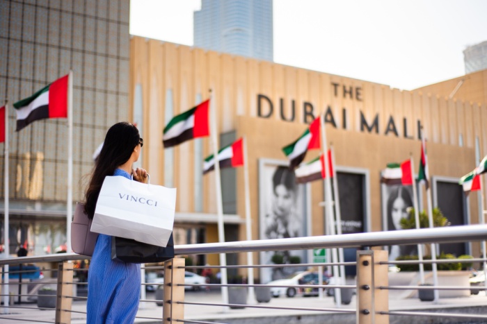 Dubai mall shopping