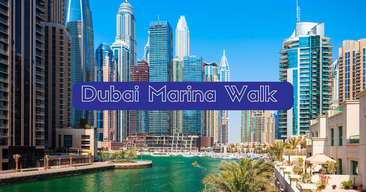Dubai marina walk